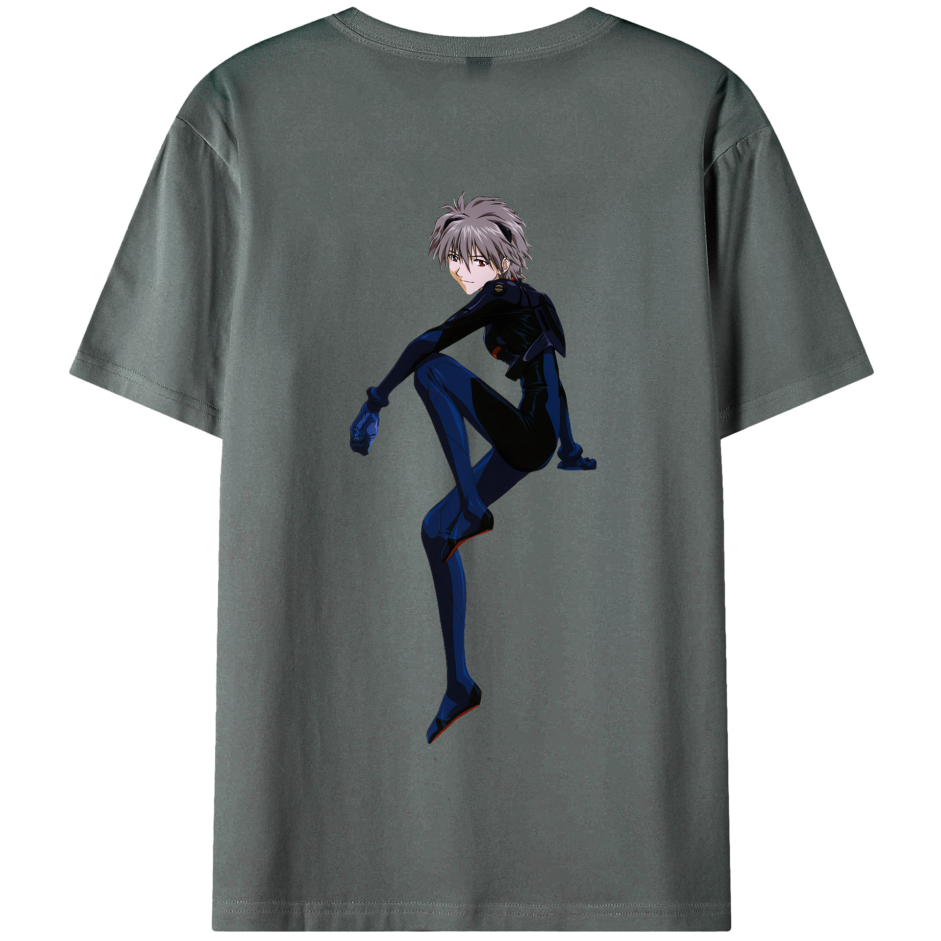 （画像用） EVA 新世紀エヴァンゲリオン 綿100％半袖Tシャツ（背面プリント）